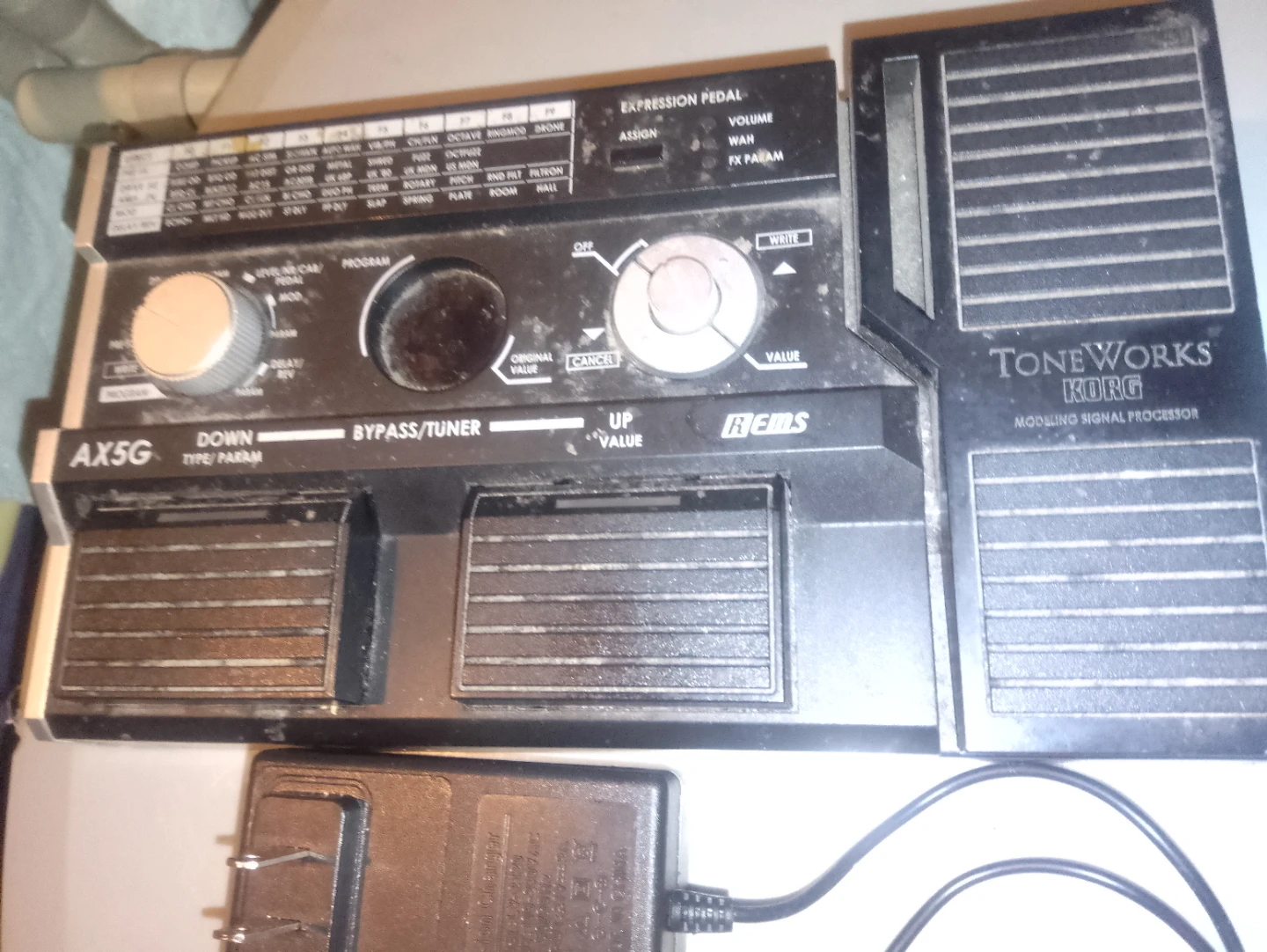 Korg AX5G ToneWorks Modeling Signal Processor - photo 2
