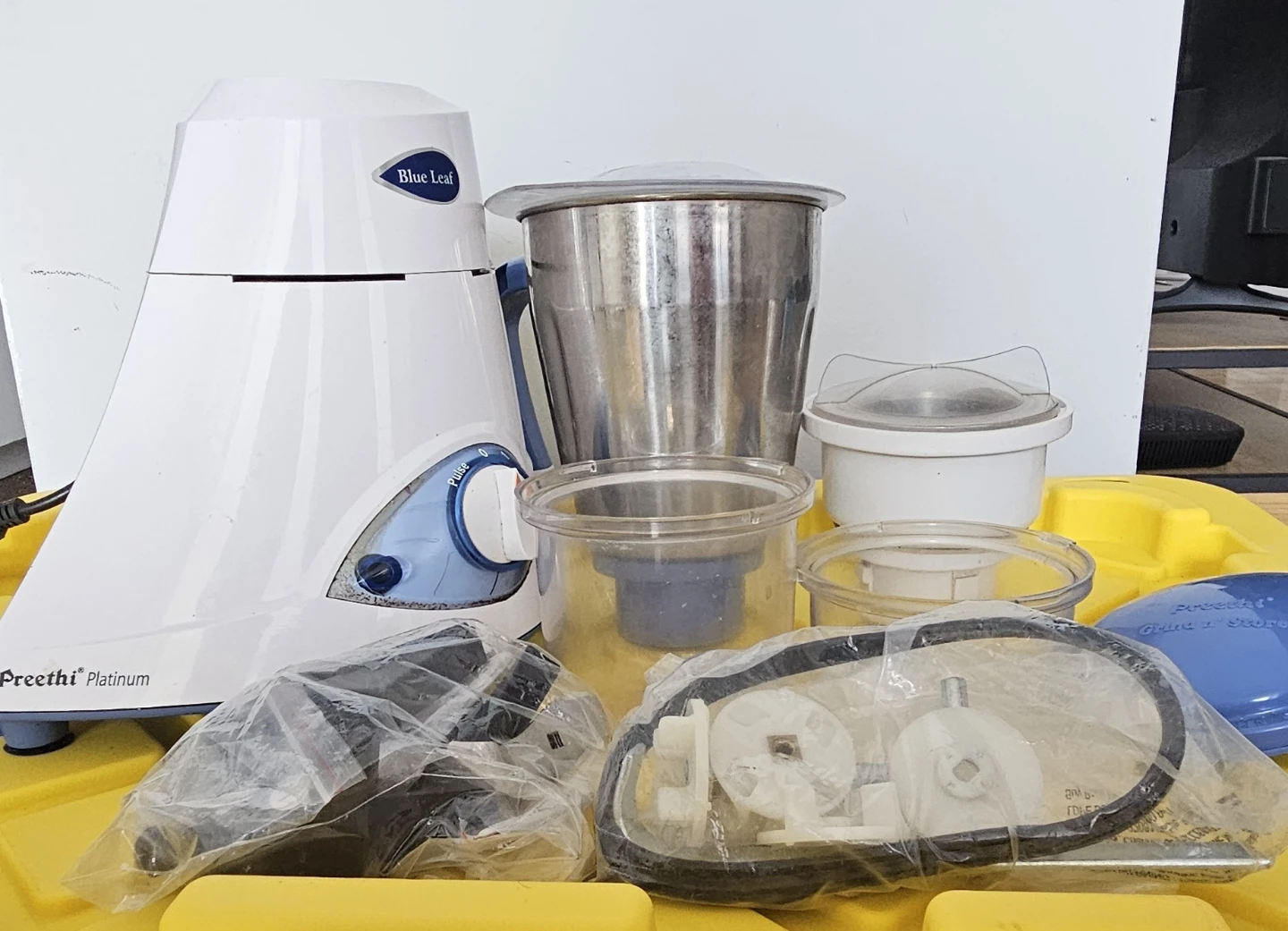 Preethi Platinum Mixer Grinder with Jars and Accessories