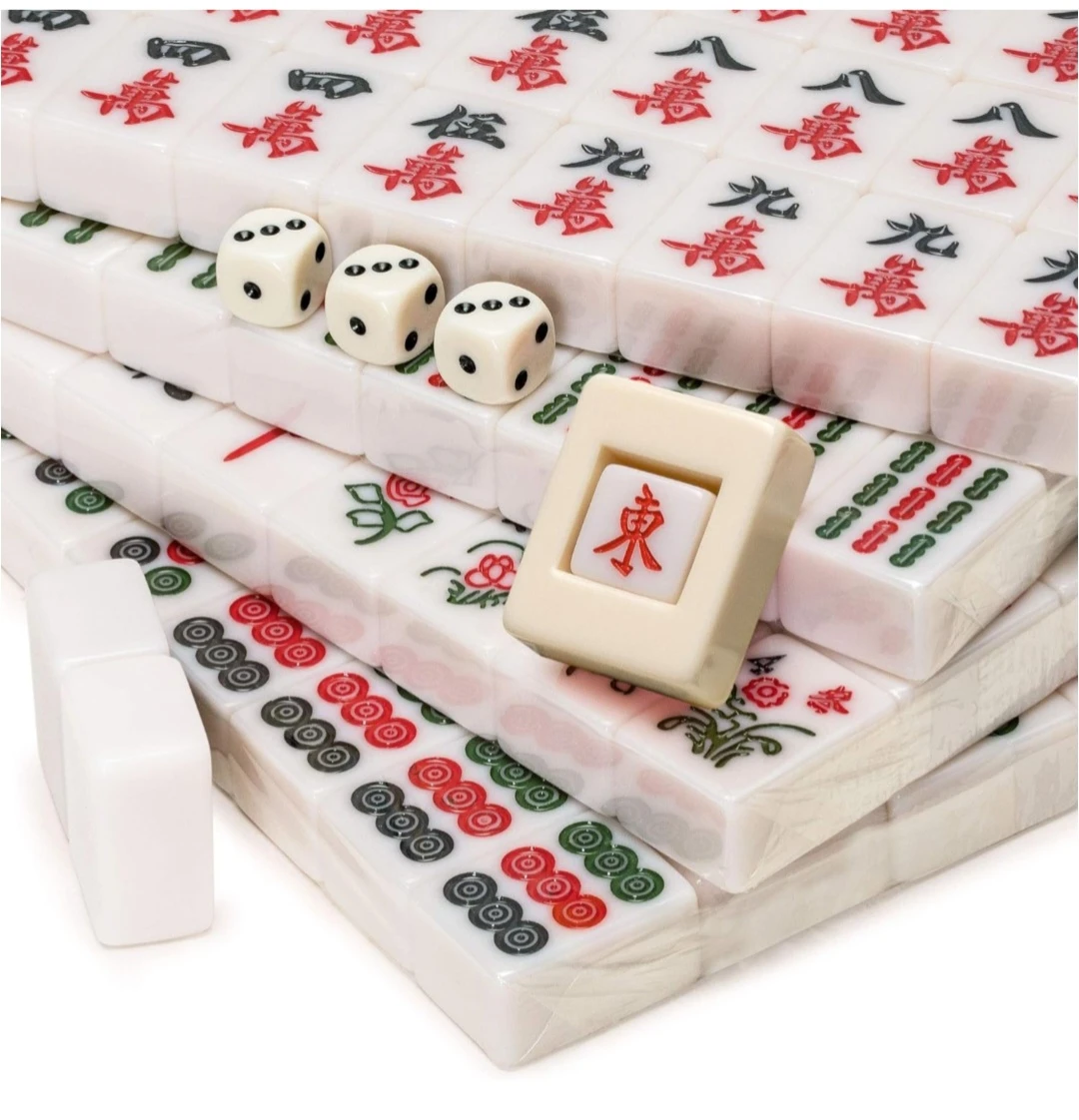 Yellow Mountain Imports Mahjong Set - Complete Game with Case - photo 4