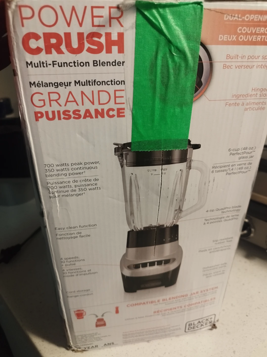 Black + Decker PowerCrush Multi-Function Blender Jar only - photo 3