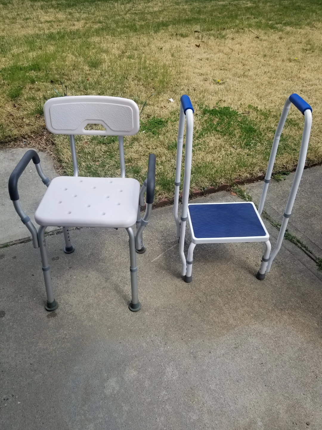 Shower Chair and Step Stool Set - photo 2