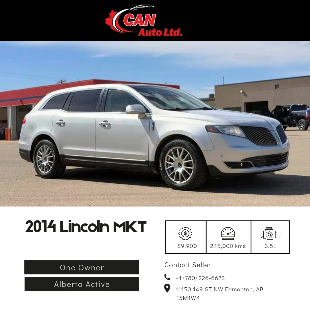 2014 Lincoln MKT AWD 3.5 Ecoboost - 8 PASSENGER