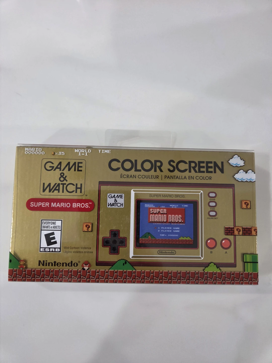 Nintendo Game & Watch Super Mario Bros. Color Screen