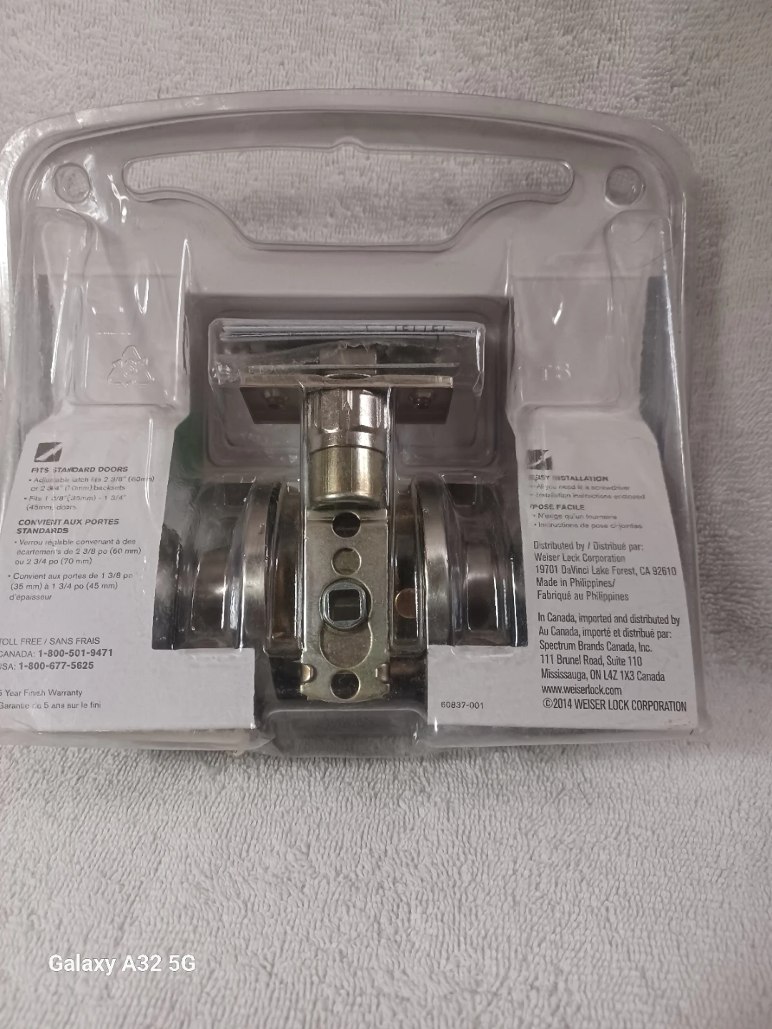 Weiser Safe Lock Bath Knob - photo 3
