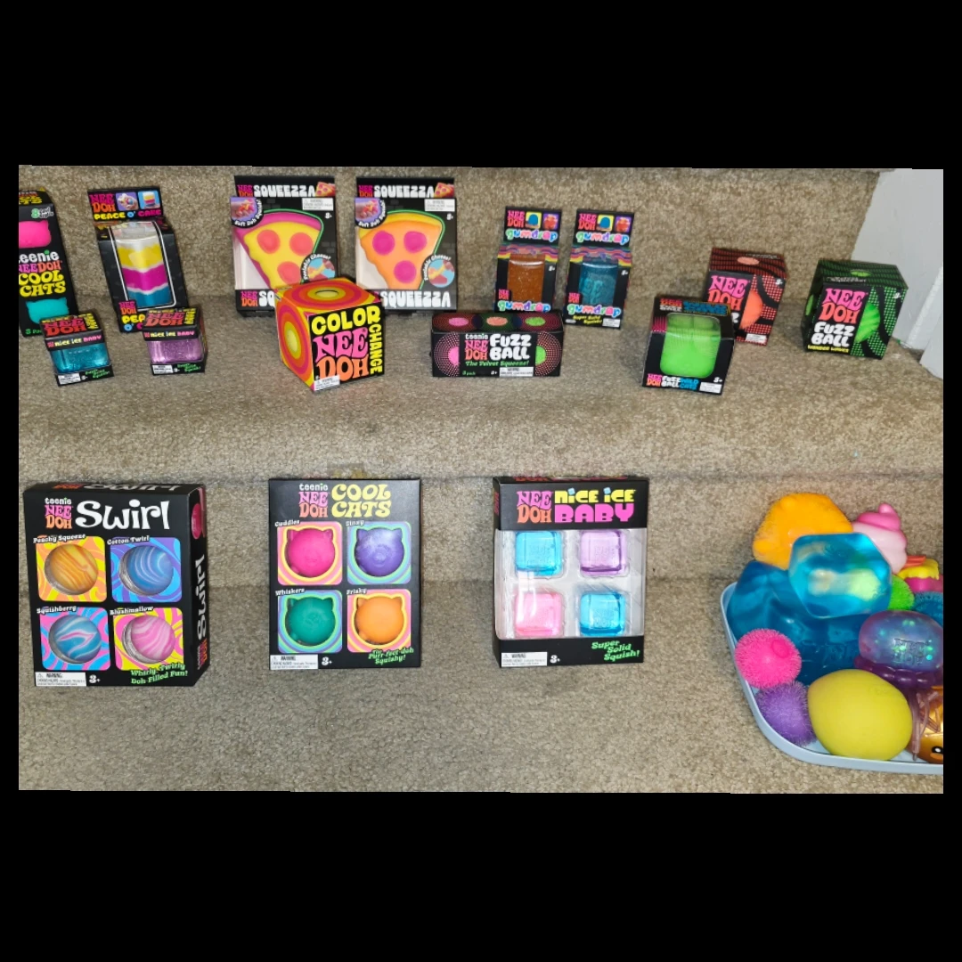 Nee Doh Squishy Toys Galore...Selling fast!!!