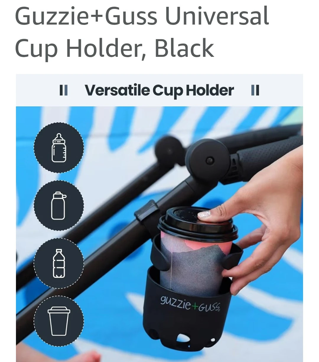 Guzzie+Guss Universal Cup Holder - photo 5