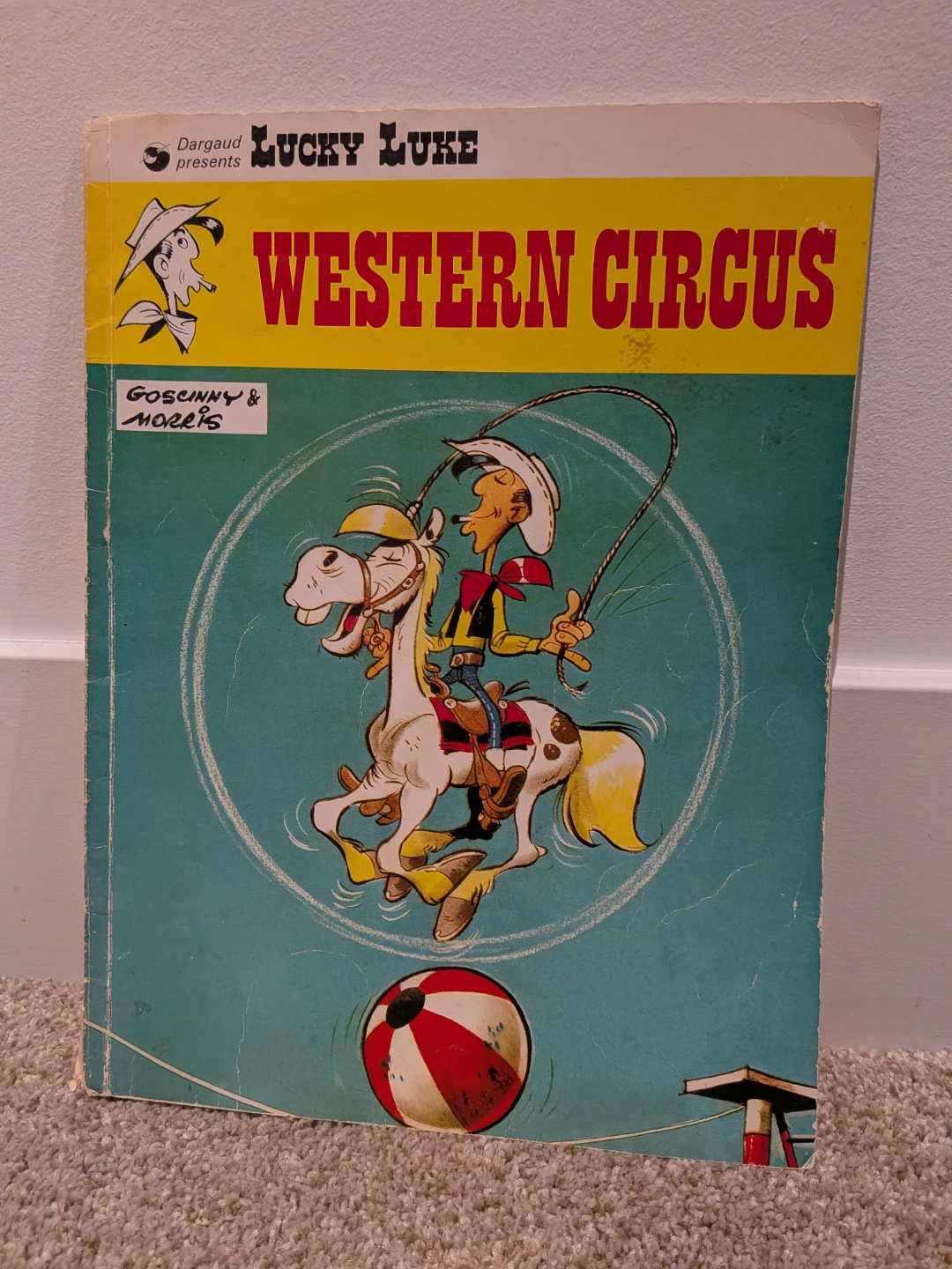 VINTAGE LUCKY LUKE WESTERN CIRCUS