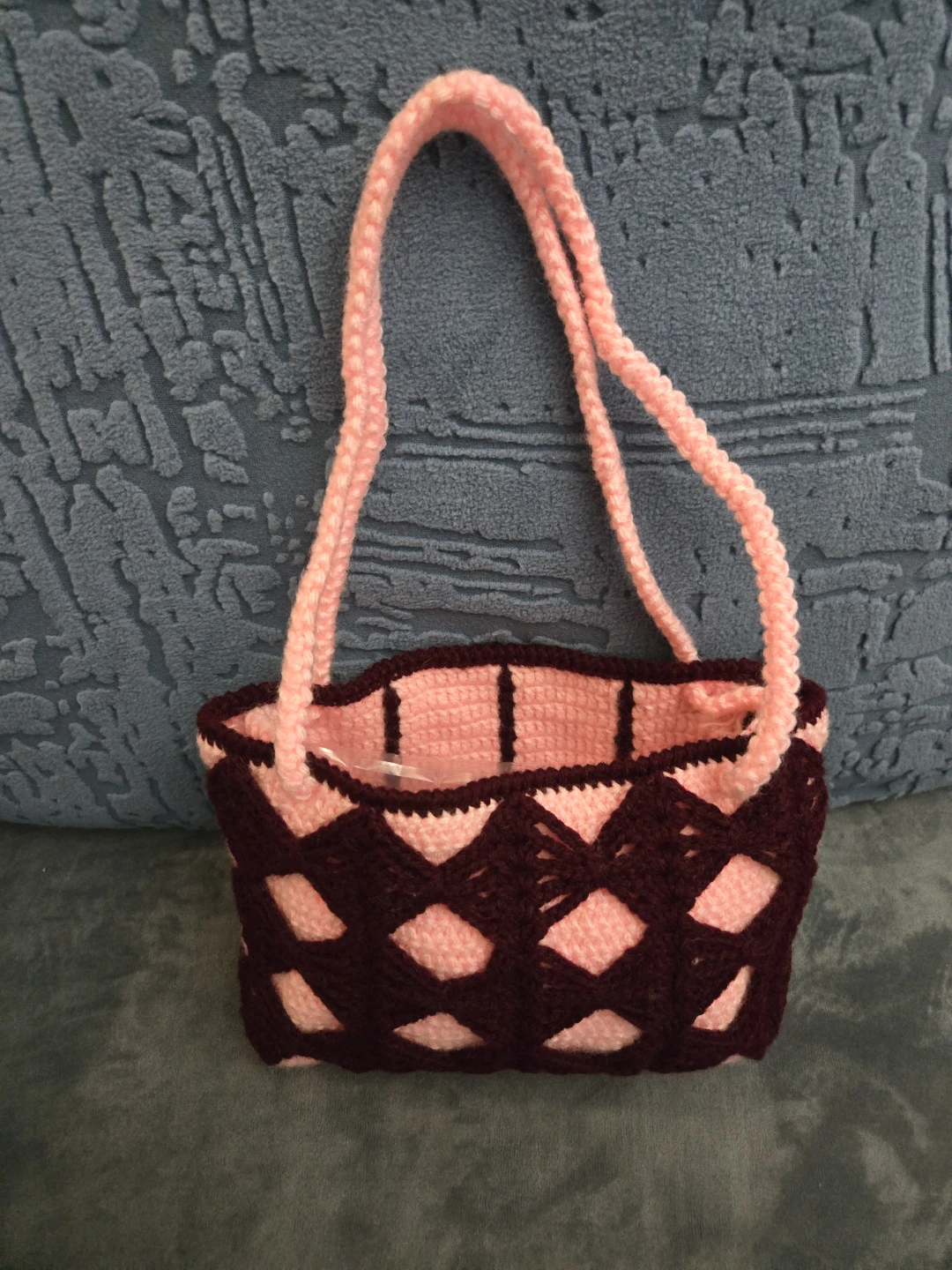 Crochet purse