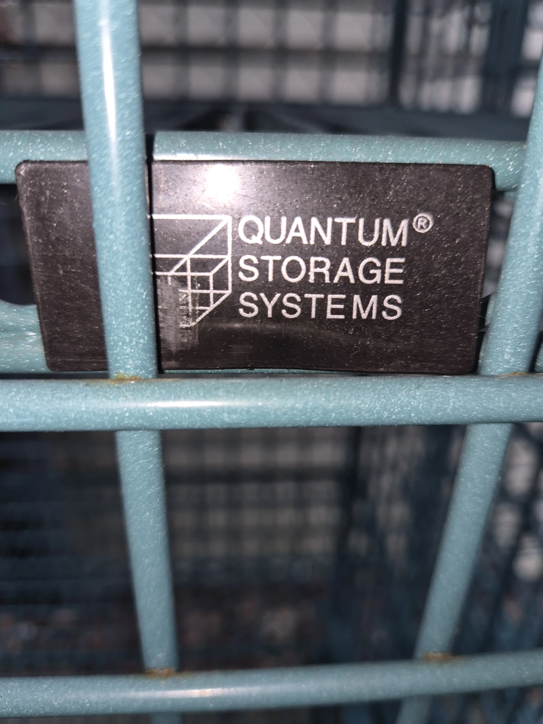 Quantum Storage Systems Wire Cart on Wheels