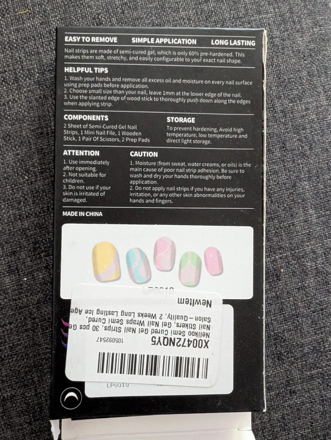 Semi Cured Gel Nail Wraps - photo 3