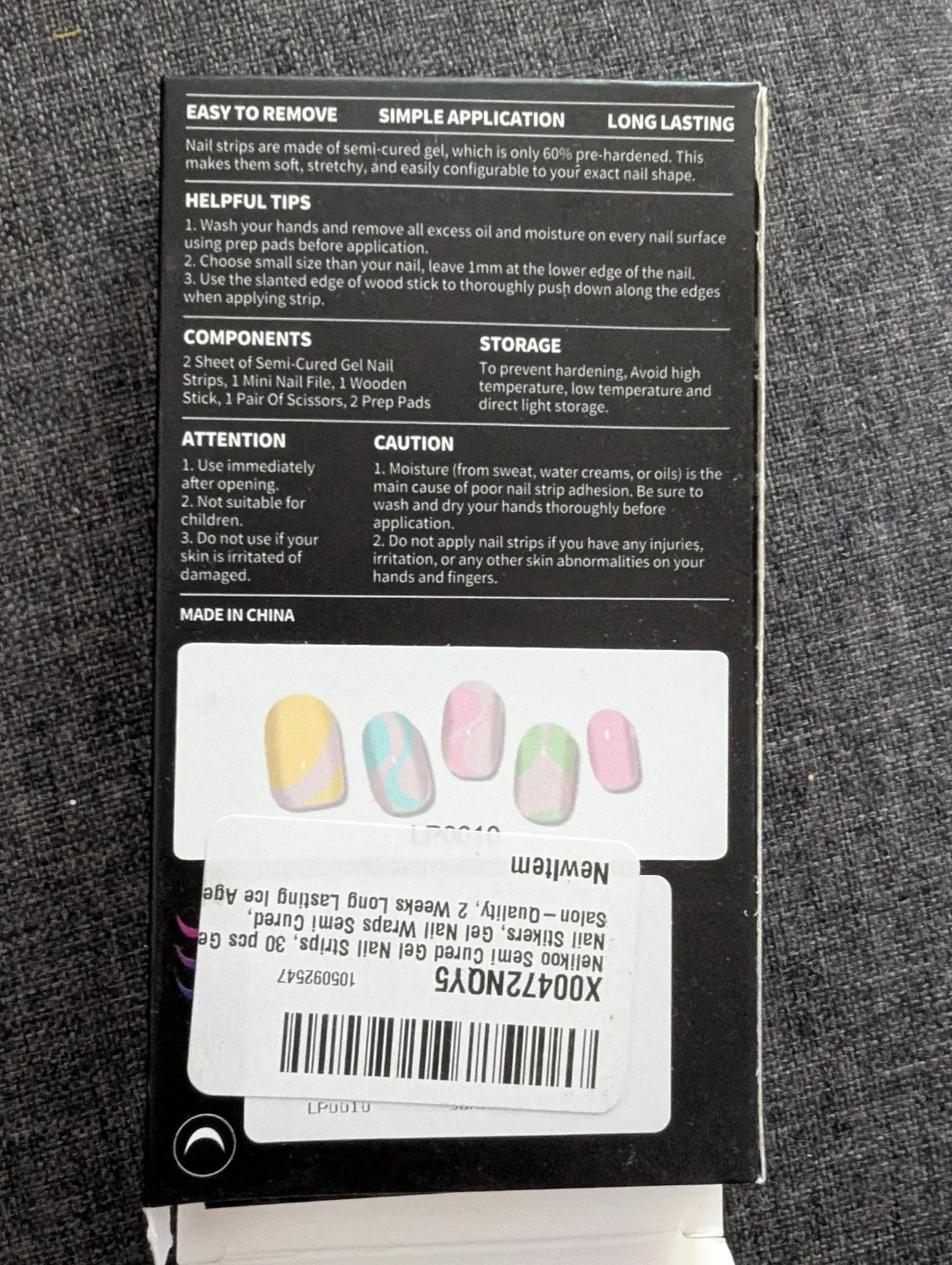 Semi Cured Gel Nail Wraps - photo 3