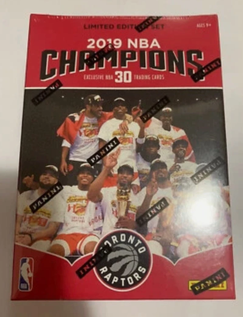 Sealed - 2019 Toronto Raptors NBA Champions Team Set