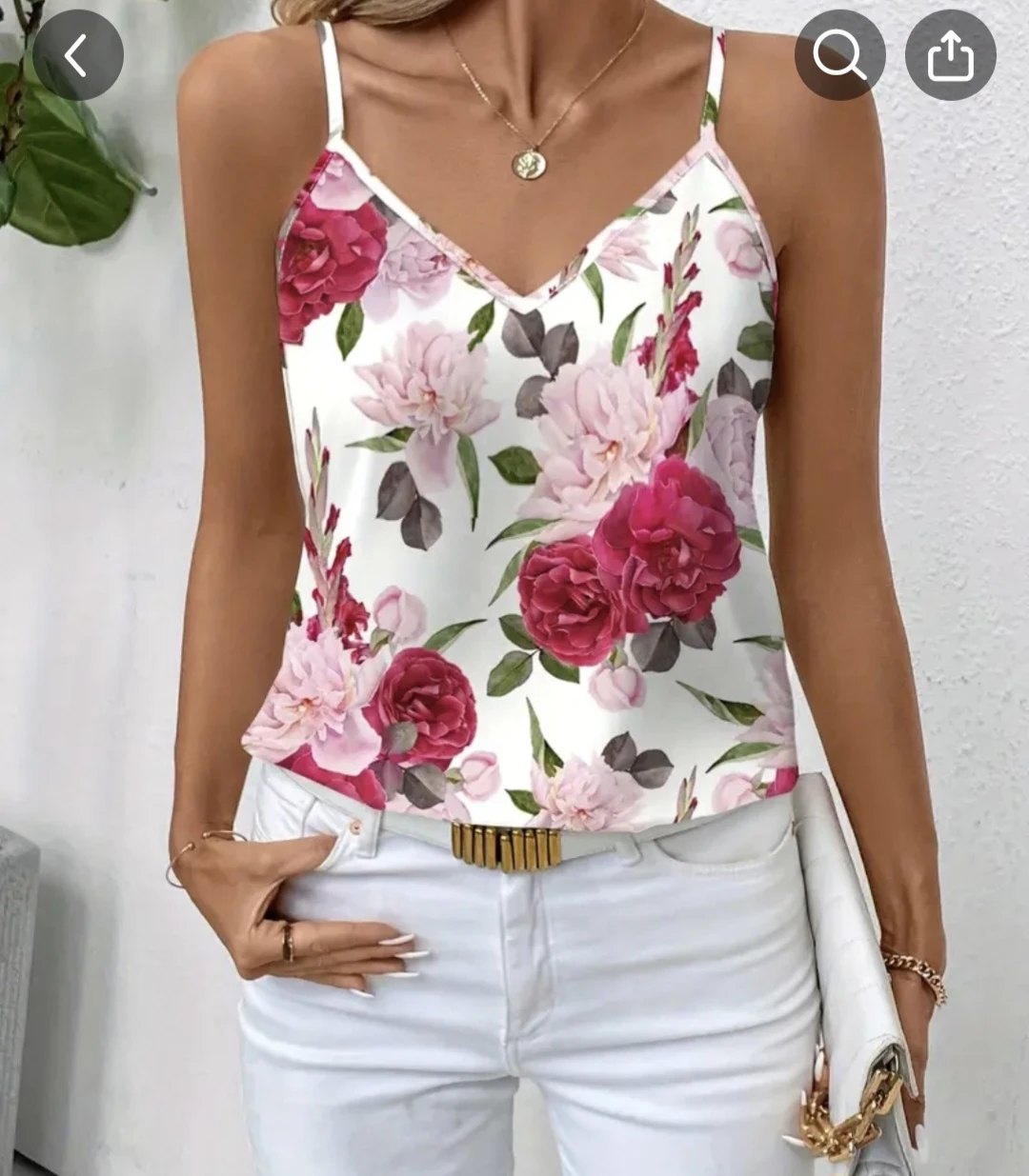 Floral Camisole Top