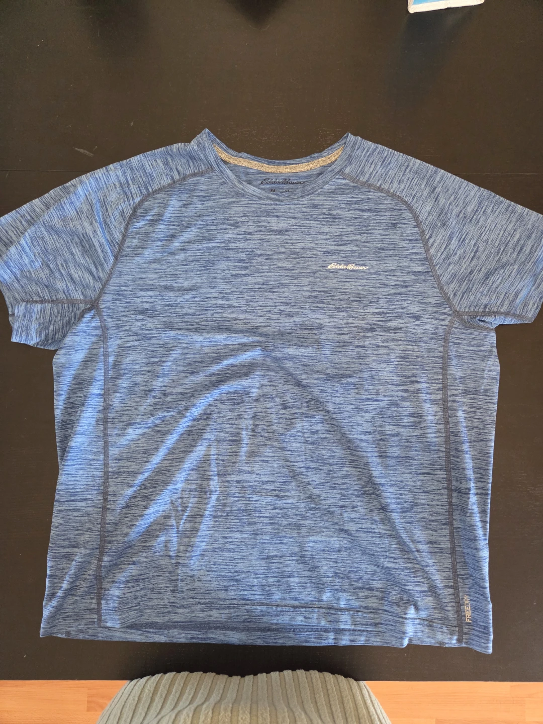 Eddie Bauer Blue Heathered T-Shirt - photo 2