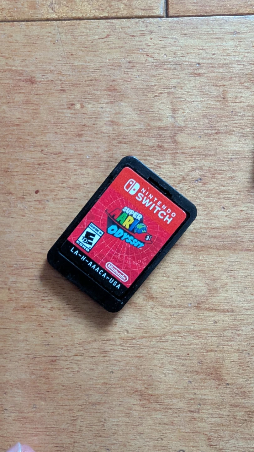 Nintendo Switch Super Mario Odyssey Game Cartridge