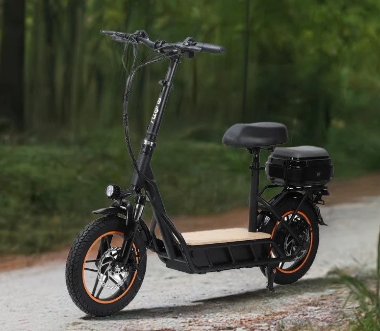 UIOT E-Scooter with Seat and Storage Box - photo 2