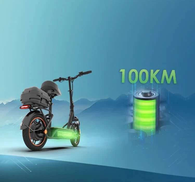 UIOT E-Scooter with Seat and Storage Box - photo 4