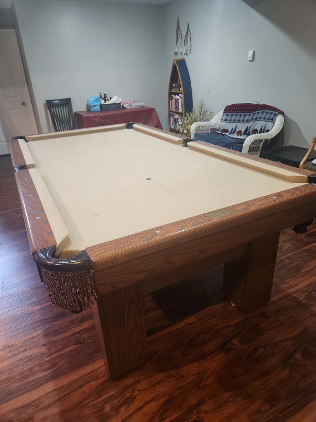Wooden Pool Table