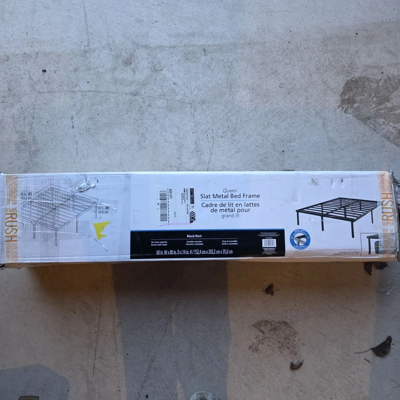 Queen 14" Heavy Duty Steel Bed Frame - photo 4