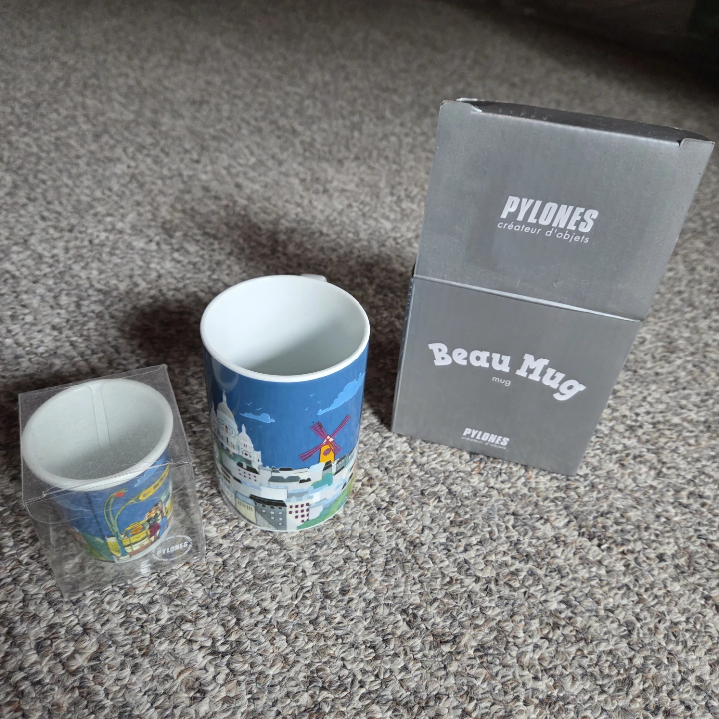 Pylones Beau Mug & Shot glass