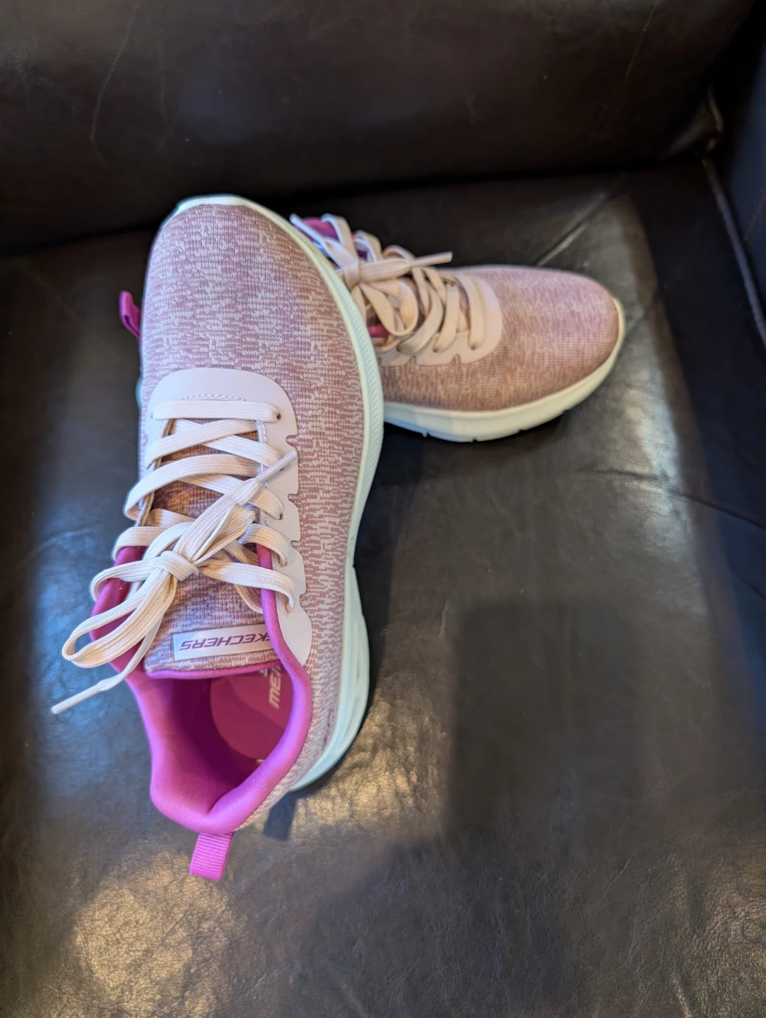 Skechers Women's Pink/Purple Athletic Shoes Size 7