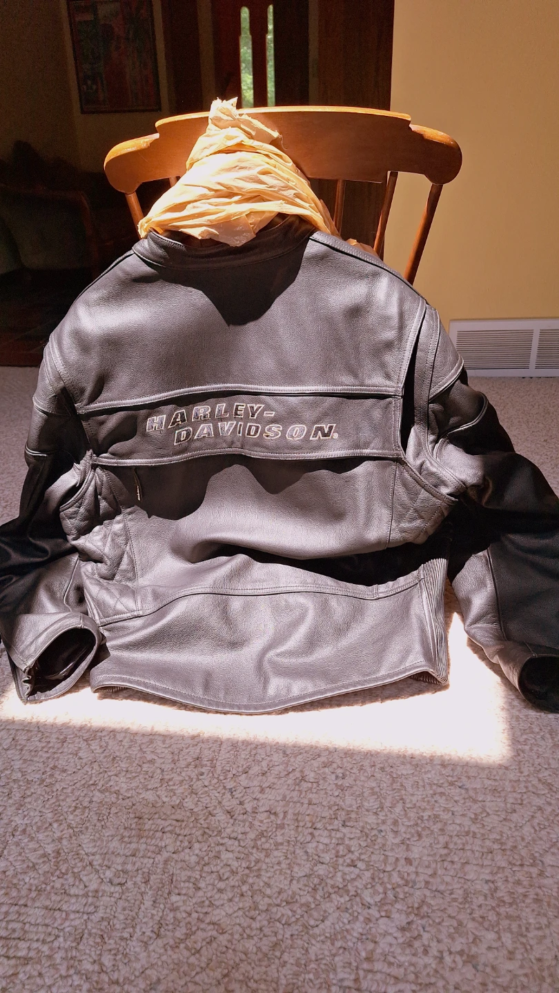 Harley-Davidson Men's Black Leather Motorcycle Jacket