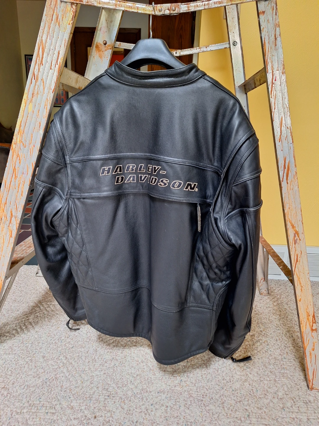 Harley-Davidson Men's Black Leather Motorcycle Jacket - photo 4