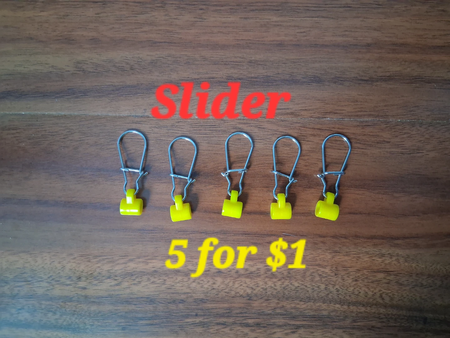 5 "Slider" Bag Clips for $1