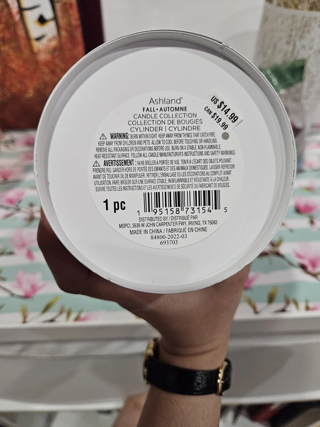 Ashland Fall Automne Candle Collection Cylinder - photo 2