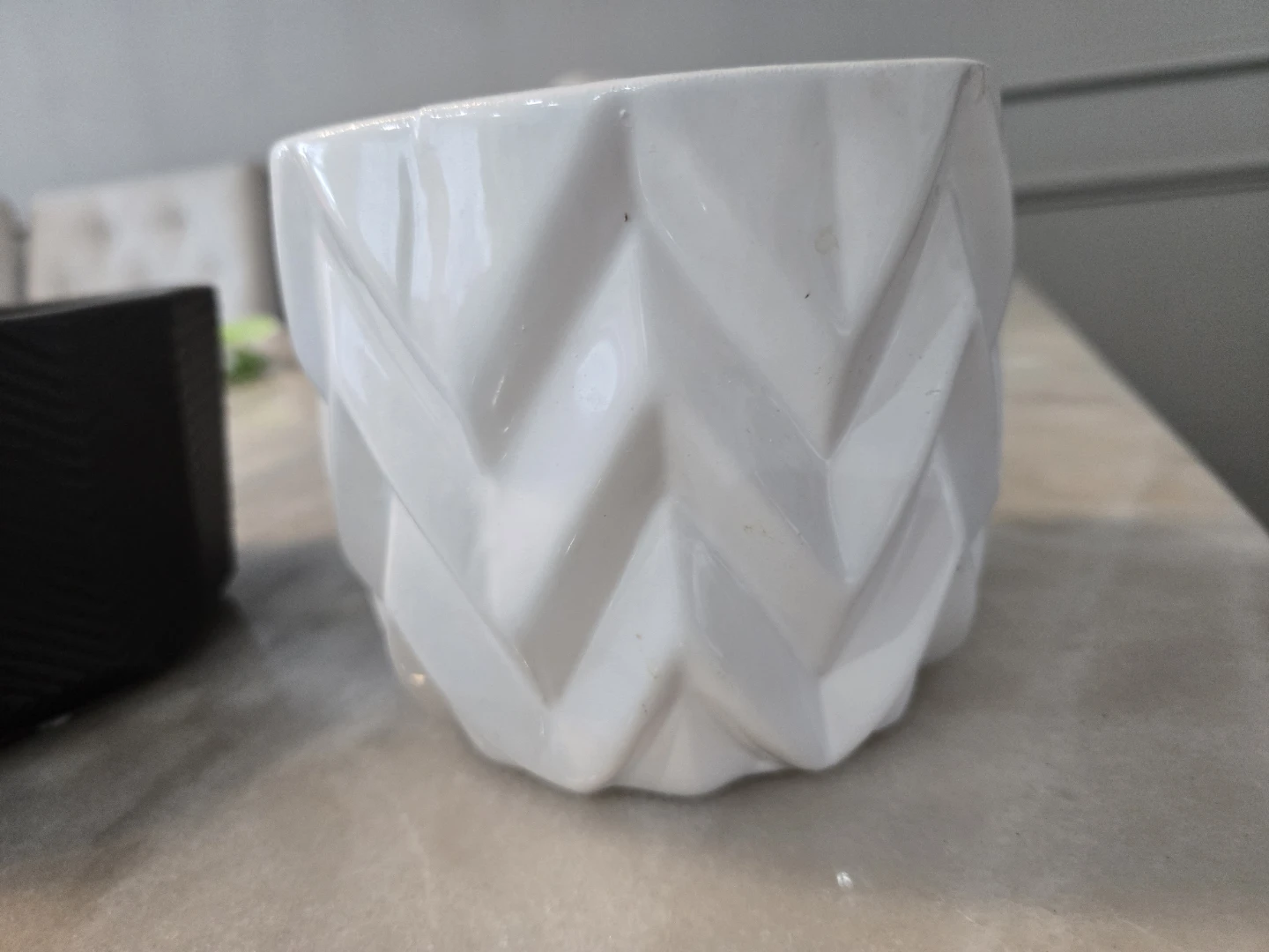 Set of 3 Geometric Planters - photo 3