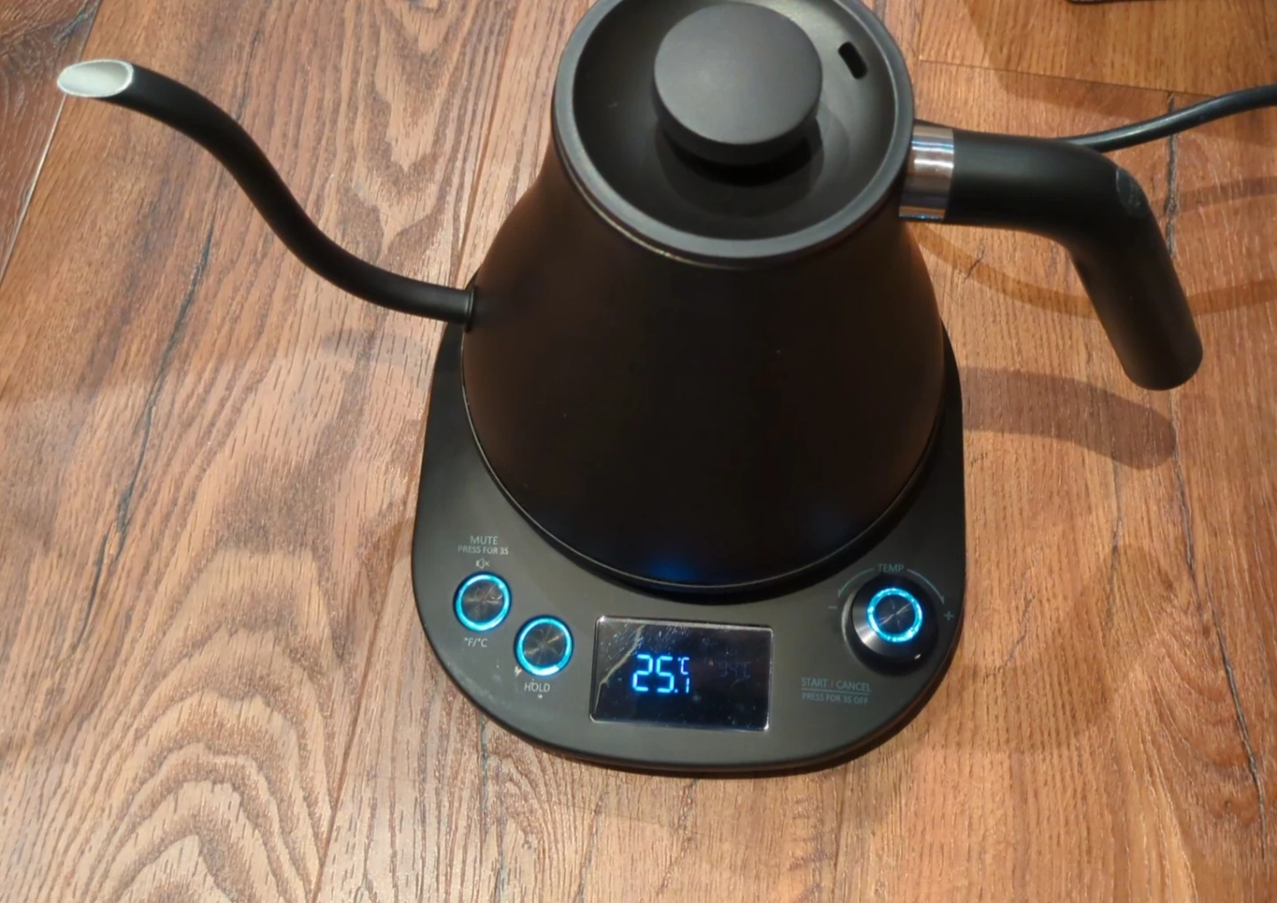 New Aicook Barista Edition Pour Over Kettle Black