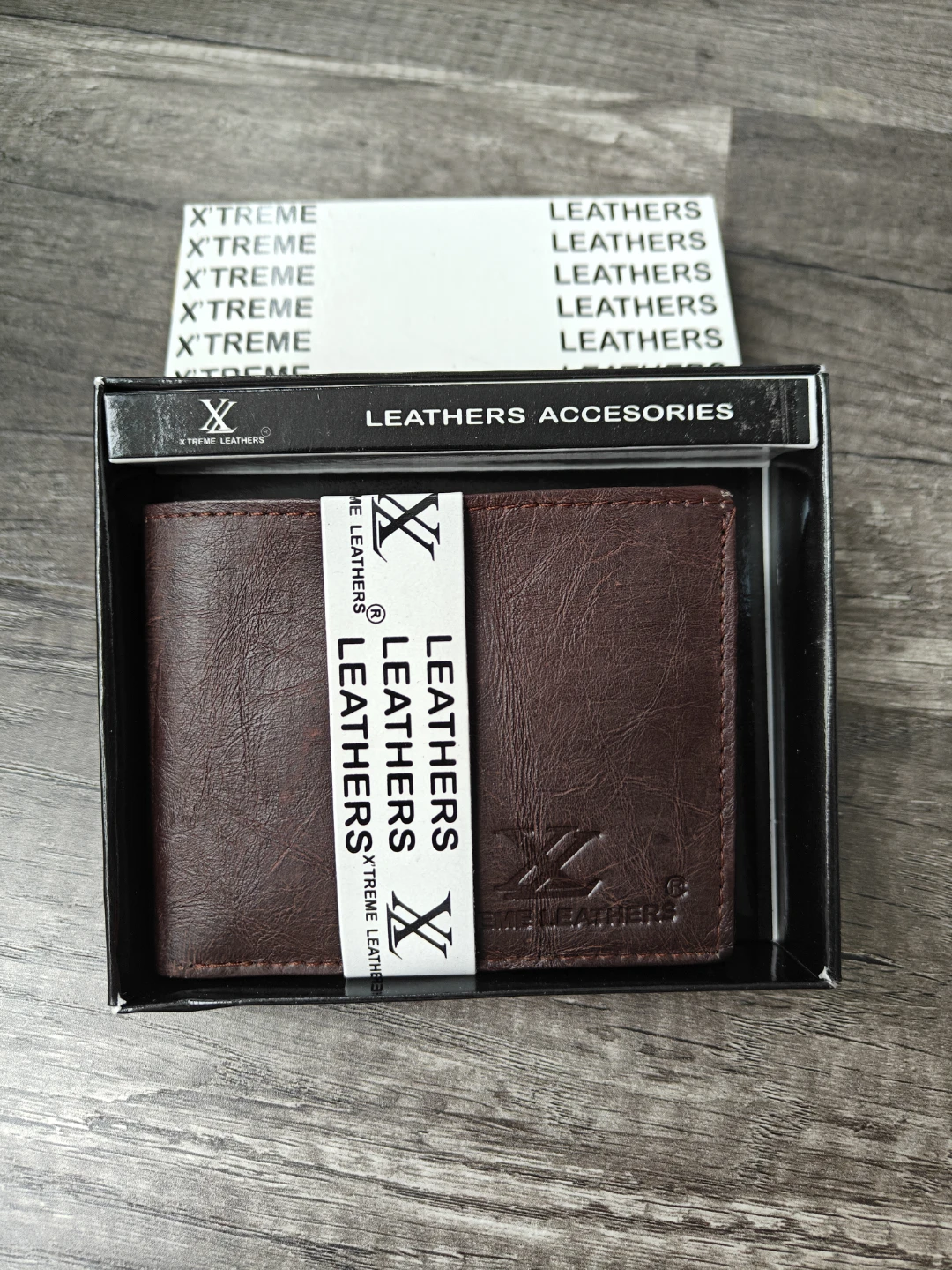 X'treme Leathers Bifold Wallet - Brown