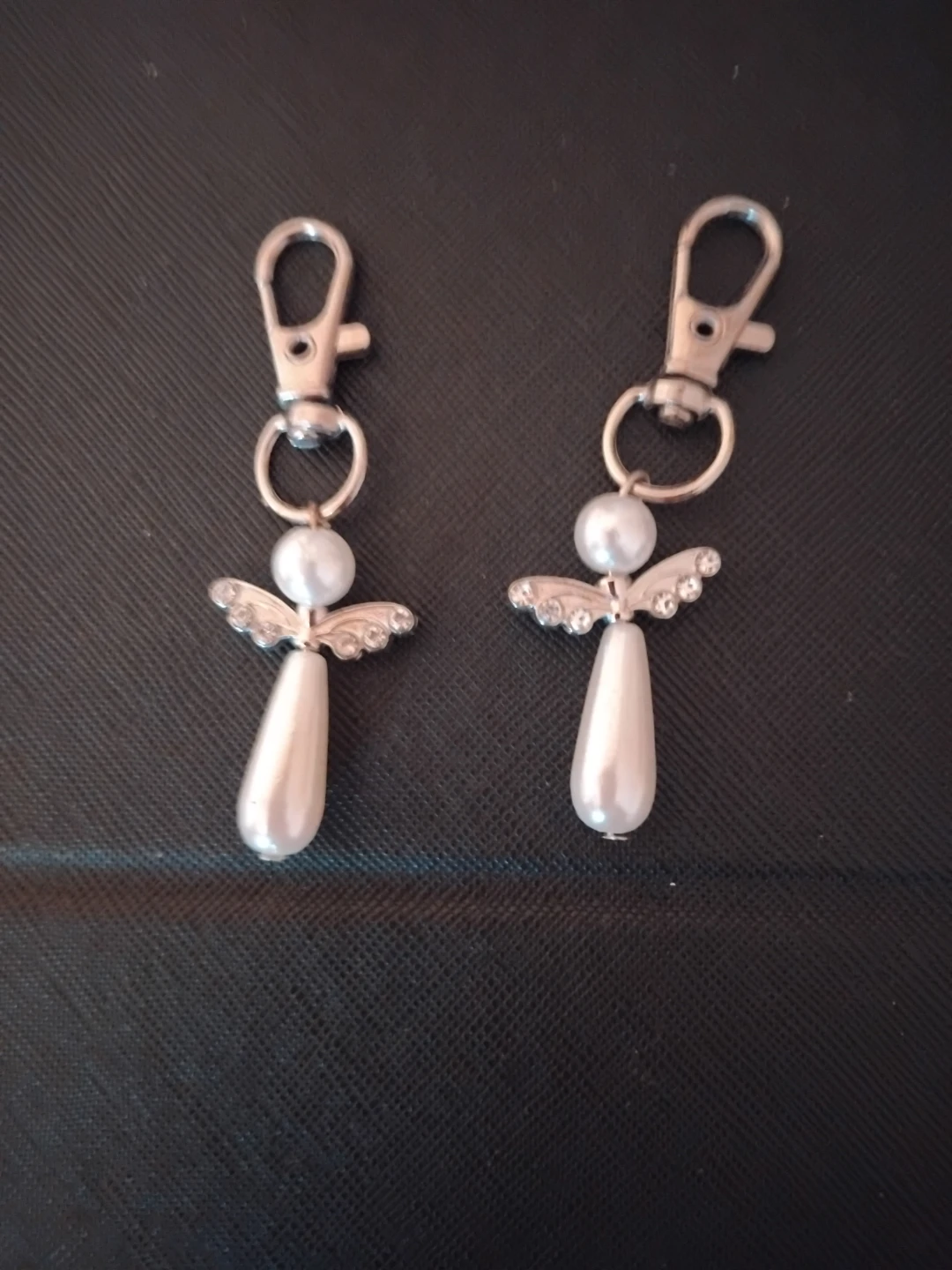 Angel Charms for Keychains or Bags - Set of 2