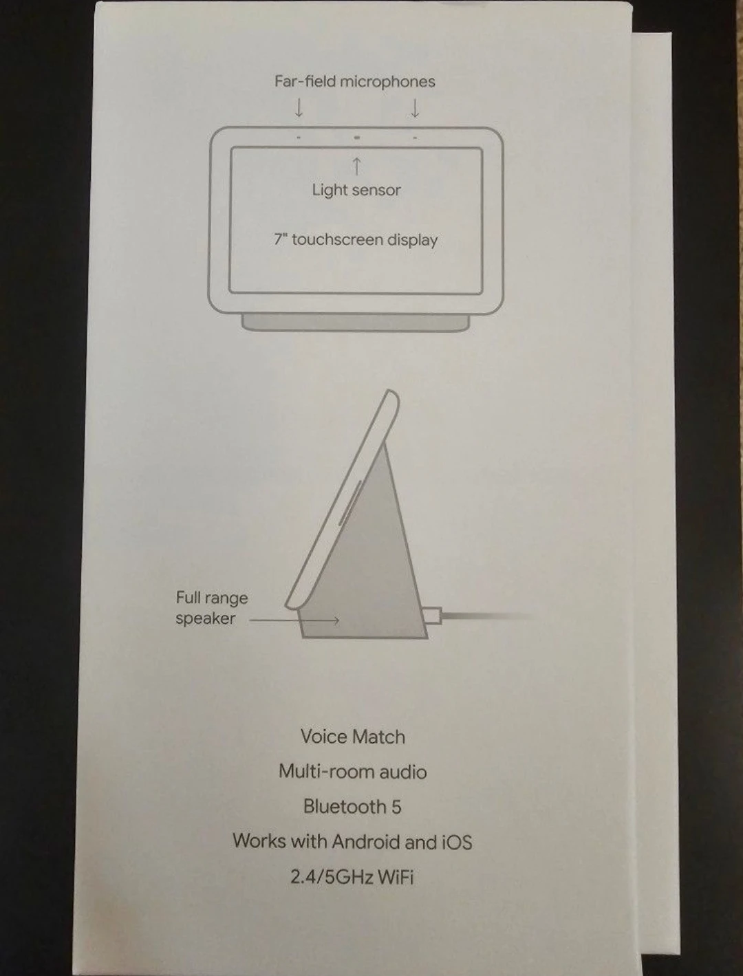 USED GOOGLE HOME HUB - photo 3