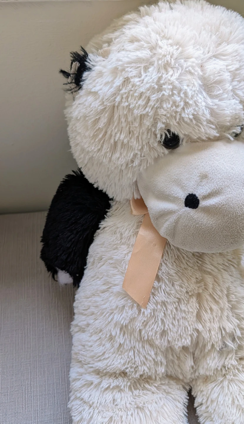 Plush Cow Stuffed Animal Toy (Large Dog Toy) - photo 2