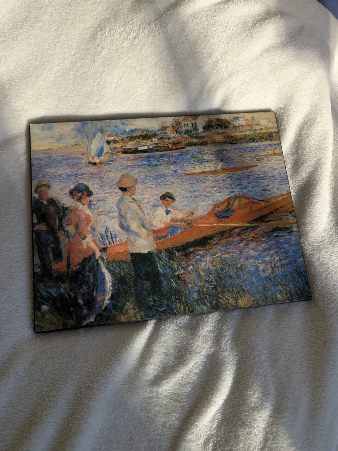 ‼️LAST DAY‼️Oarsmen at Chatou Wood-Mounted Wall Print