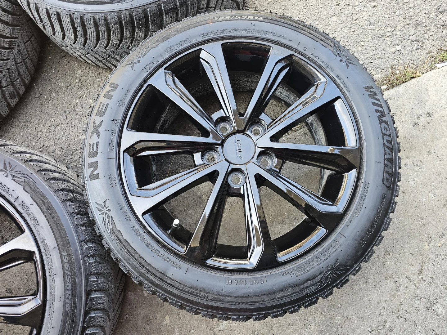MINI COOPER WINTER TIRES ON ALLOY RIMS 195/55 R16 - photo 5