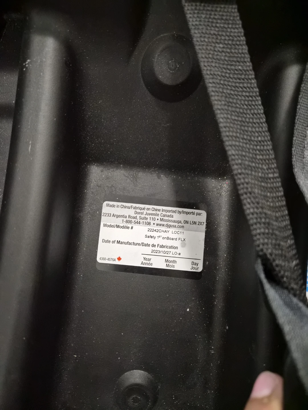 Infant Car Seat with Base – Safety 1st OnBoard FLX