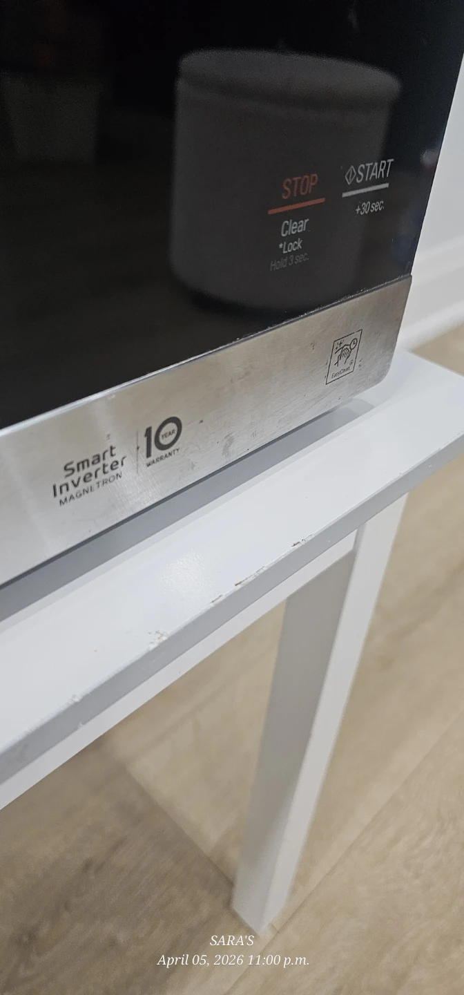LG Stainless Steel Microwave Oven - photo 4