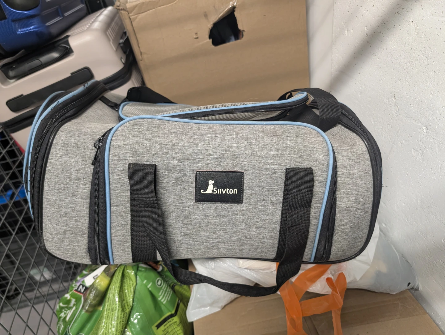 Siivton Pet Carrier Bag Grey