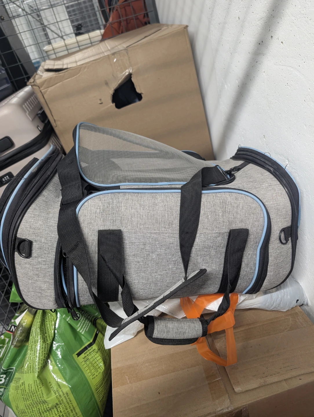 Siivton Pet Carrier Bag Grey - photo 3