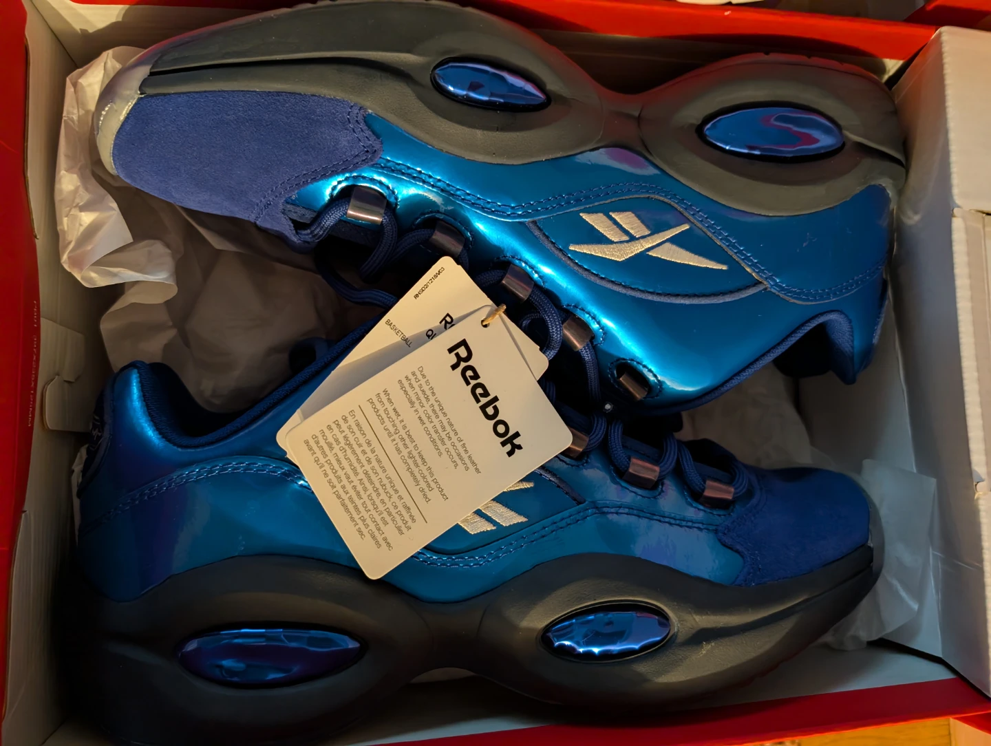 Reebok Question Mid Basketball Shoes - photo 3