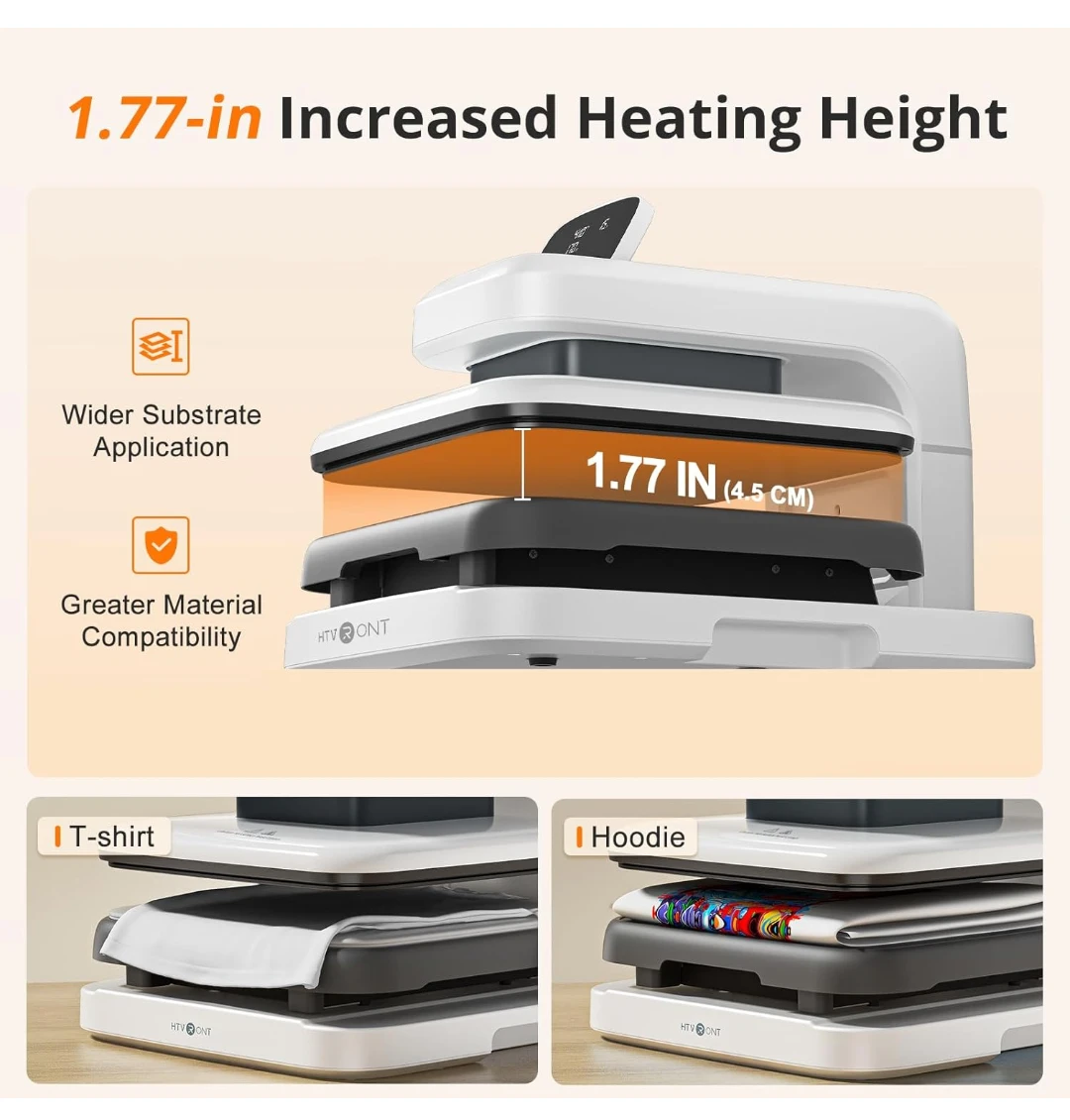 HTVRONT Auto Heat Press Machine - photo 3