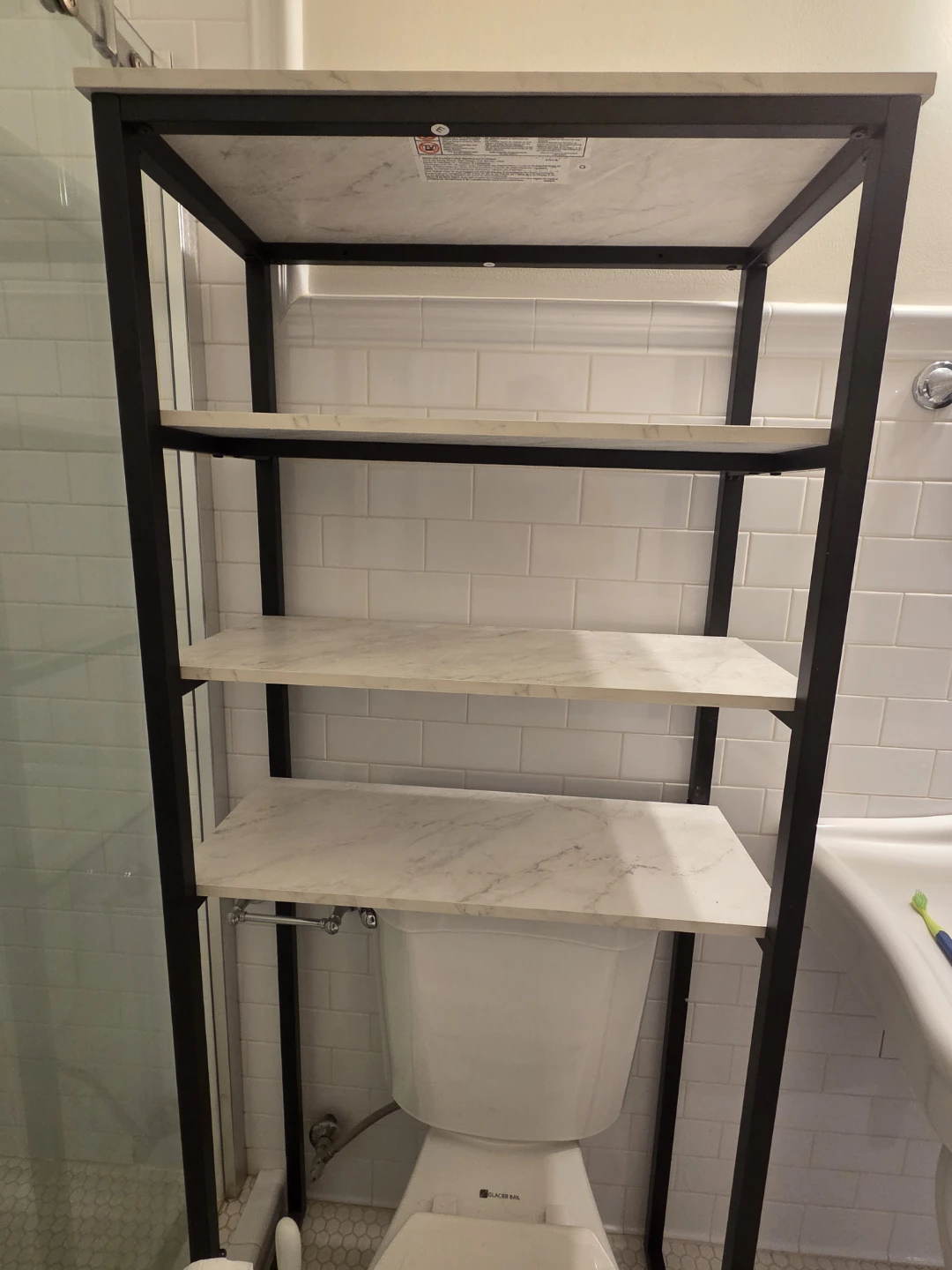 3-Shelf Over-the-Toilet Storage