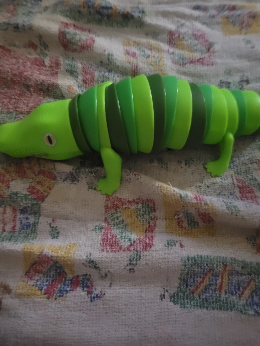 Alligator wiggly fidget toy