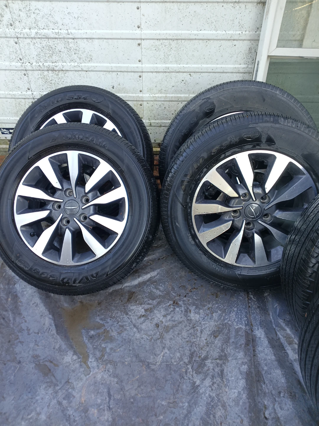 Yokohama Avid S34 Touring Tires with Rims