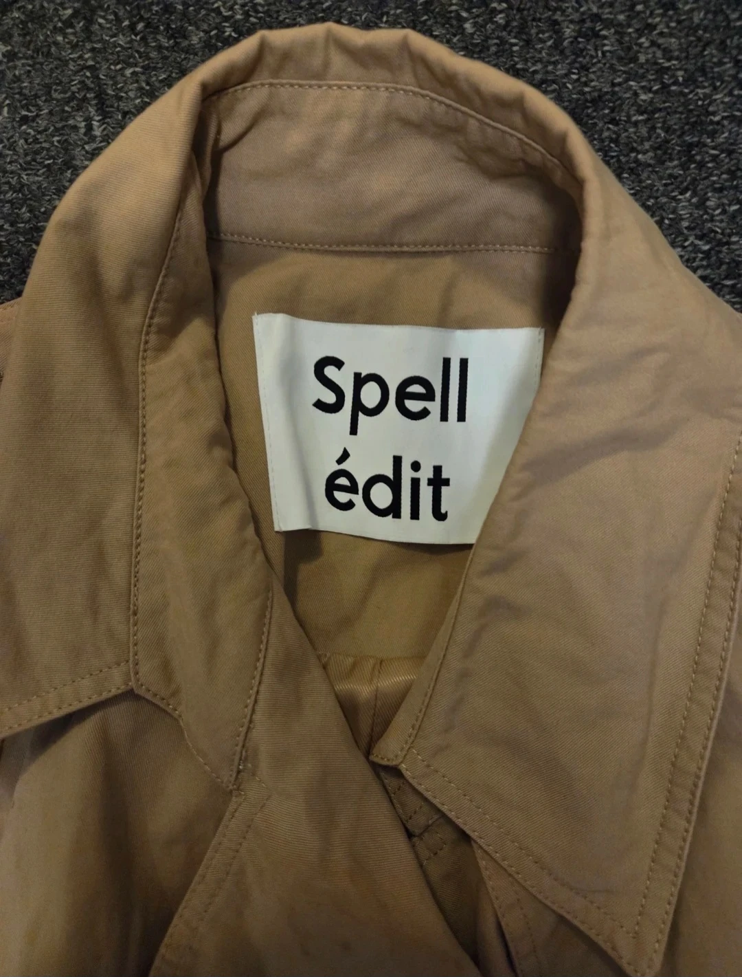 Spell edit Beige Trench Coat Size 44 - photo 2