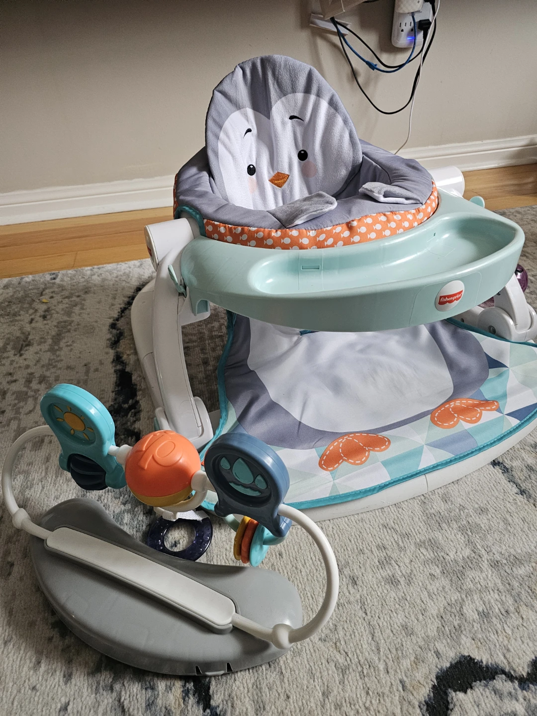 Fisher-Price Penguin Baby Activity Seat - photo 2