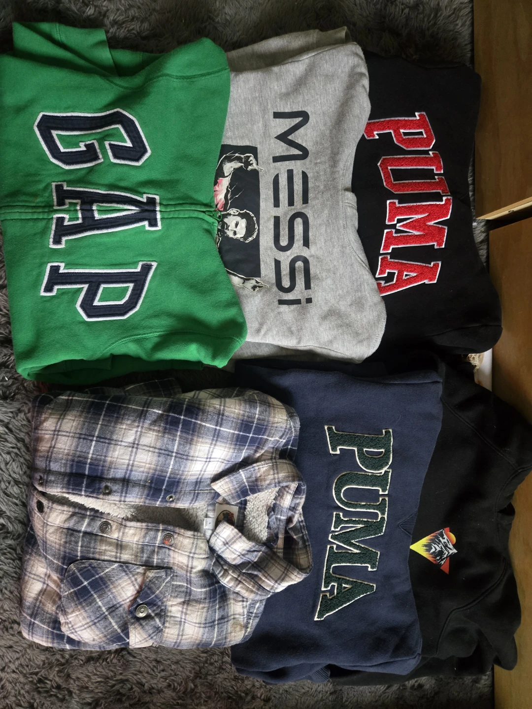 Bundle of teen boy sweaters and jackets - ages 10-14