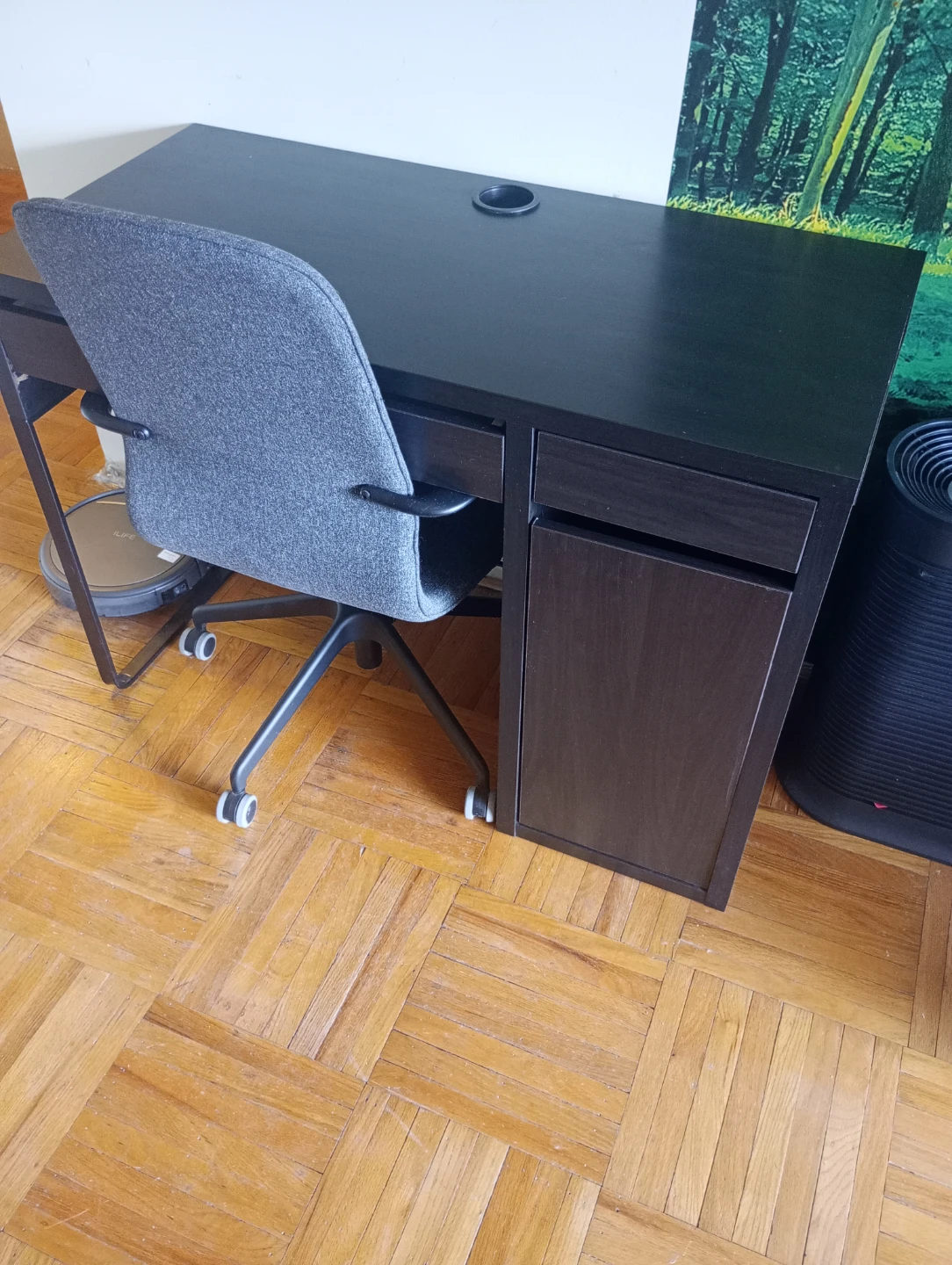IKEA MICKE Desk - Black-brown - photo 2